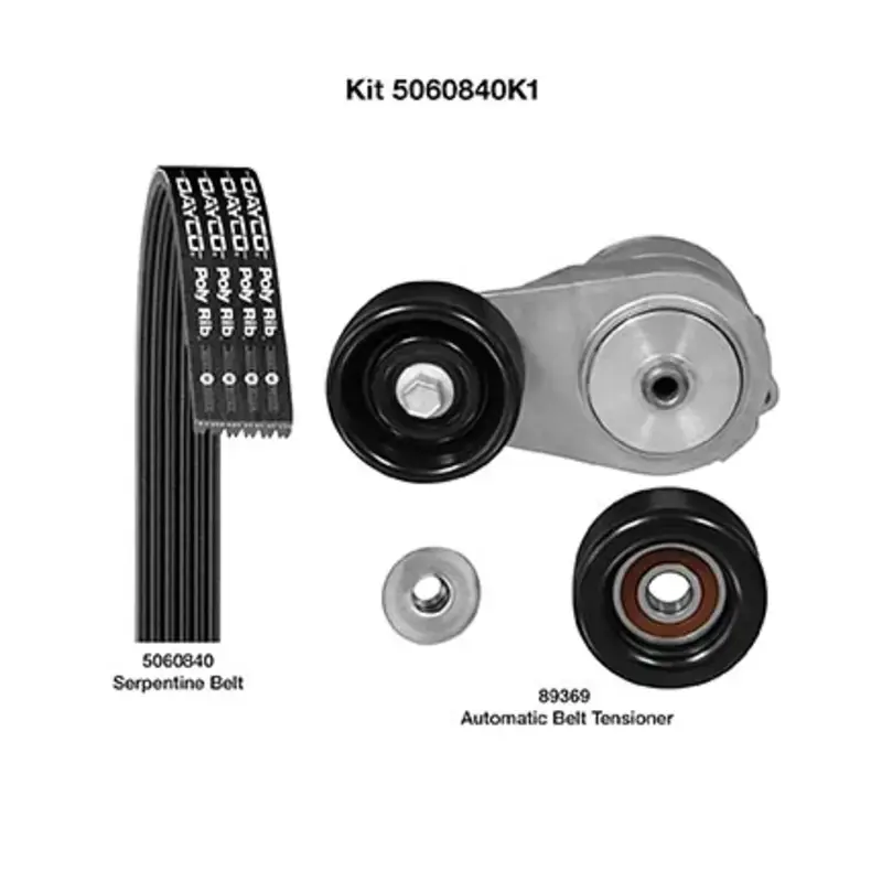 Best Price DAY-5060840K1 - Serpentine Belt Drive Component Kit | Dayco