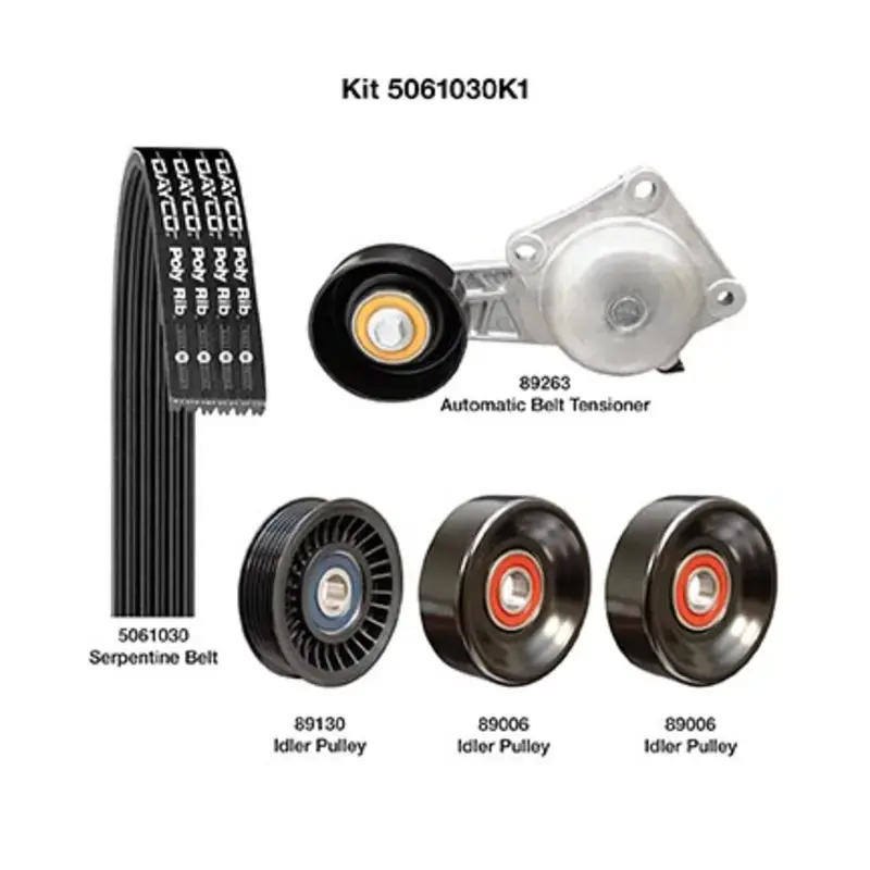 Clearance DAY-5061030K1 - Serpentine Belt Drive Component Kit | Dayco