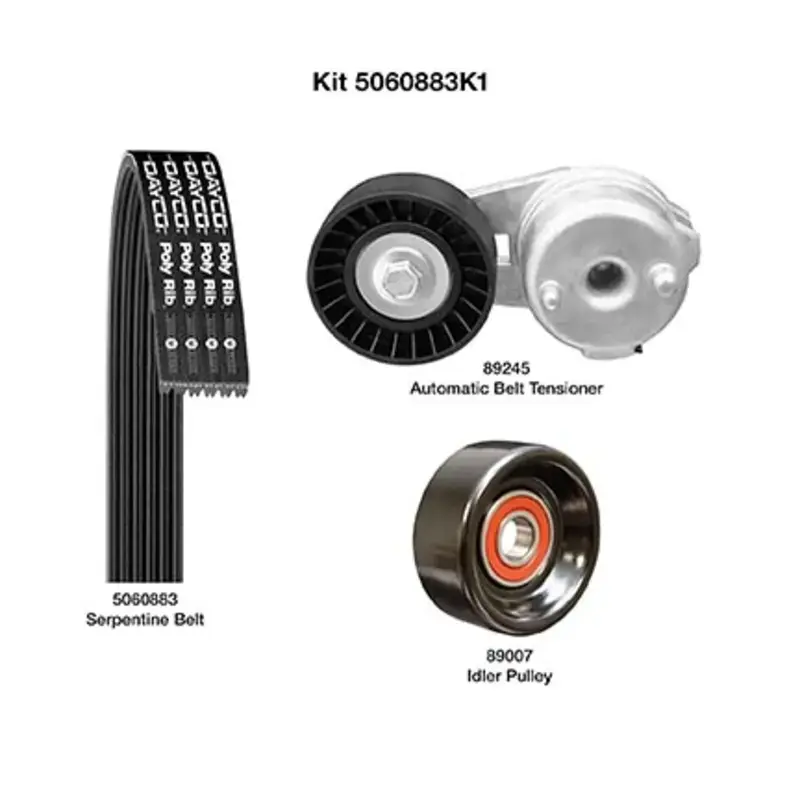 Buy Online DAY-5060883K1 - Serpentine Belt Drive Component Kit | Dayco