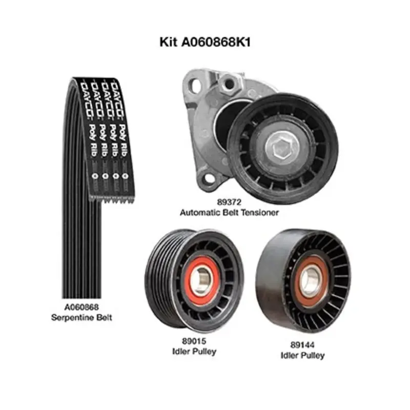 DAY-A060868K1 - Serpentine Belt Drive Component Kit | Dayco Professional Grade