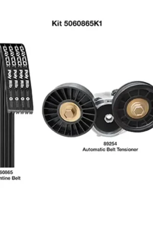 Super Sale DAY-5060865K1 - Serpentine Belt Drive Component Kit | Dayco