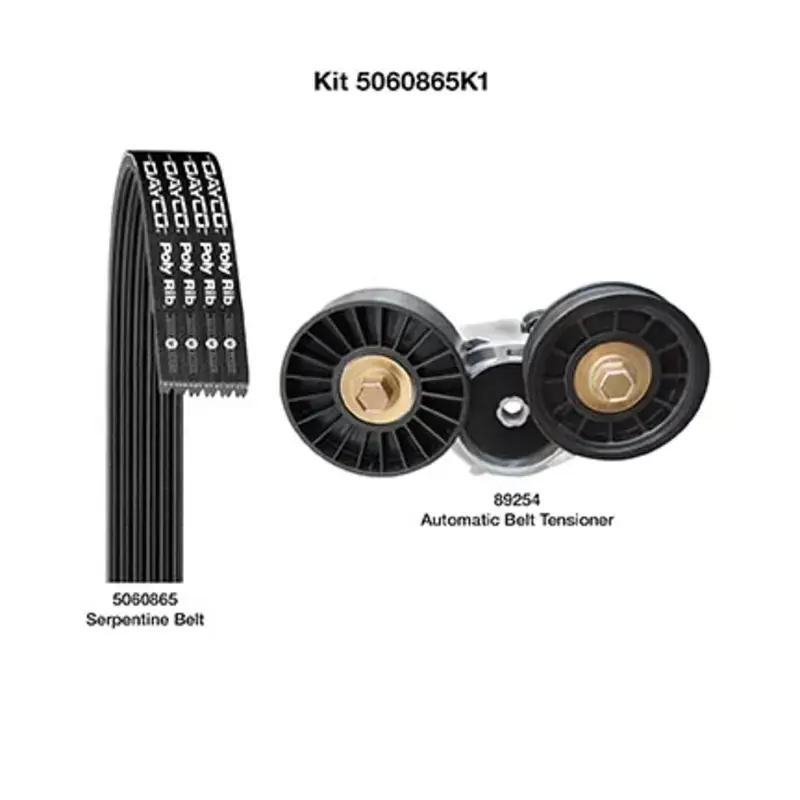 Super Sale DAY-5060865K1 - Serpentine Belt Drive Component Kit | Dayco