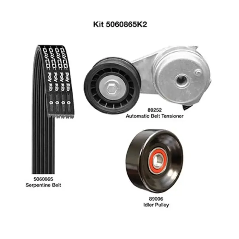 DAY-5060865K2 - Serpentine Belt Drive Component Kit | Dayco Top Pick
