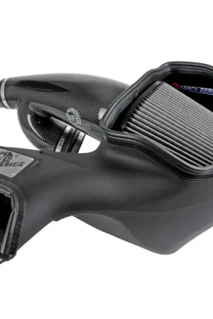 aFe 17-20 Ford F-150/Raptor Track Series Carbon Fiber Cold Air Intake System With Pro DRY S Filters One Day Deal