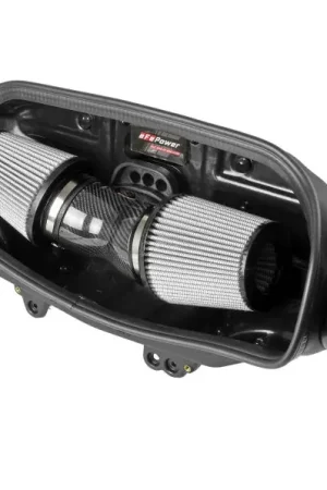 Latest aFe 2020 Corvette C8 Track Series Carbon Fiber Cold Air Intake System With Pro DRY S Filters