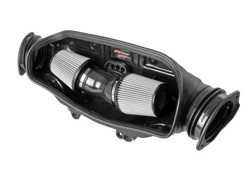 Latest aFe 2020 Corvette C8 Track Series Carbon Fiber Cold Air Intake System With Pro DRY S Filters