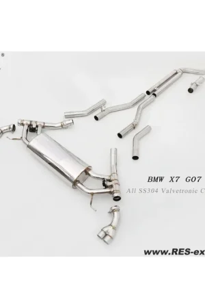 RES Valvetronic Cat Back Exhaust for 2019+ BMW X7 G07 3.0T Money Back Guarantee