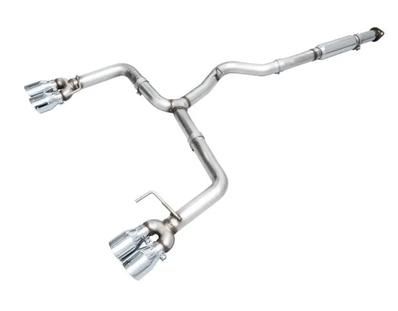 Free Delivery AWE Tuning 2023 Honda Civic Type R FL5 Touring Edition Exhaust w/ Triple Chrome Silver Tips