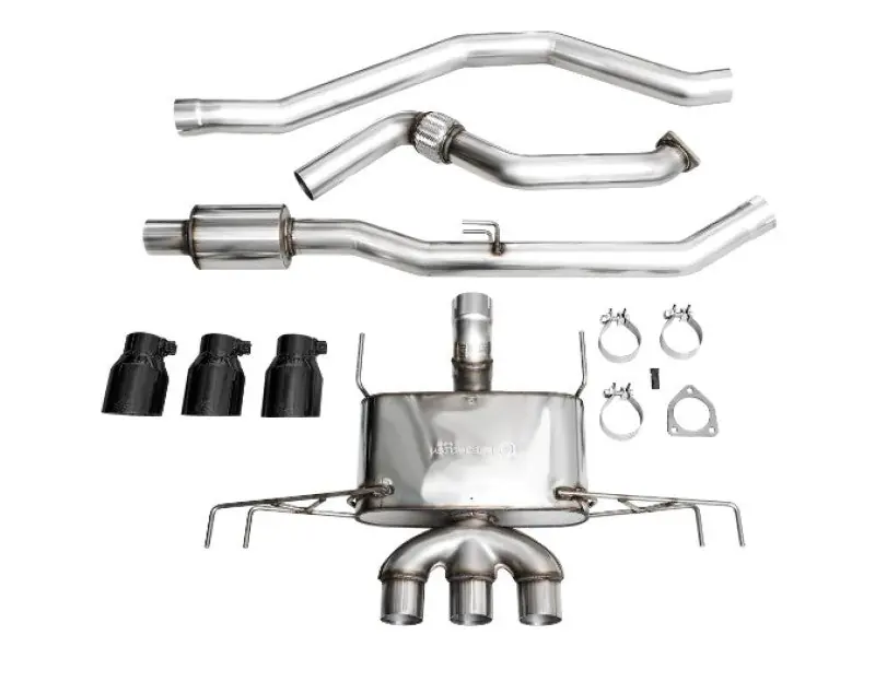 Modern AWE Tuning 2023 Honda Civic Type R FL5 Touring Edition Exhaust w/ Triple Diamond Black Tips