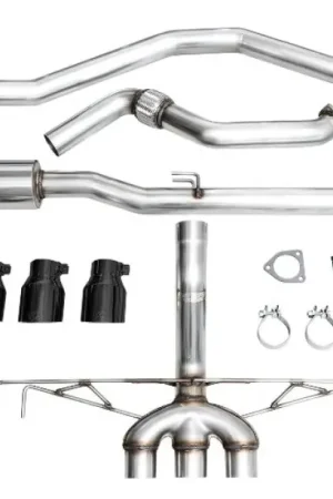 Premium AWE Tuning 2023 Honda Civic Type R FL5 Track Edition Exhaust w/ Triple Diamond Black Tips