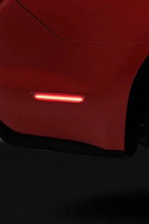 Raxiom 15-22 Ford Mustang Axial Series LED Side Marker Lights Rear (Smoked) Editor’s Pick
