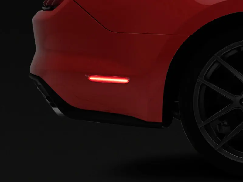 Raxiom 15-22 Ford Mustang Axial Series LED Side Marker Lights Rear (Smoked) Editor’s Pick