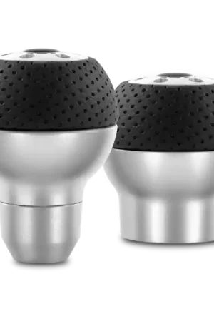Budget Momo Race Shift Knob - Aluminum, Black Airleather Insert