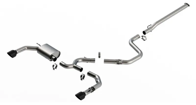 Warranty Included Borla 22-23 Hyundai Elantra N 2.0L 4 CYL. Turbo AT/MT ATAK Catback Exhaust Black Chrome
