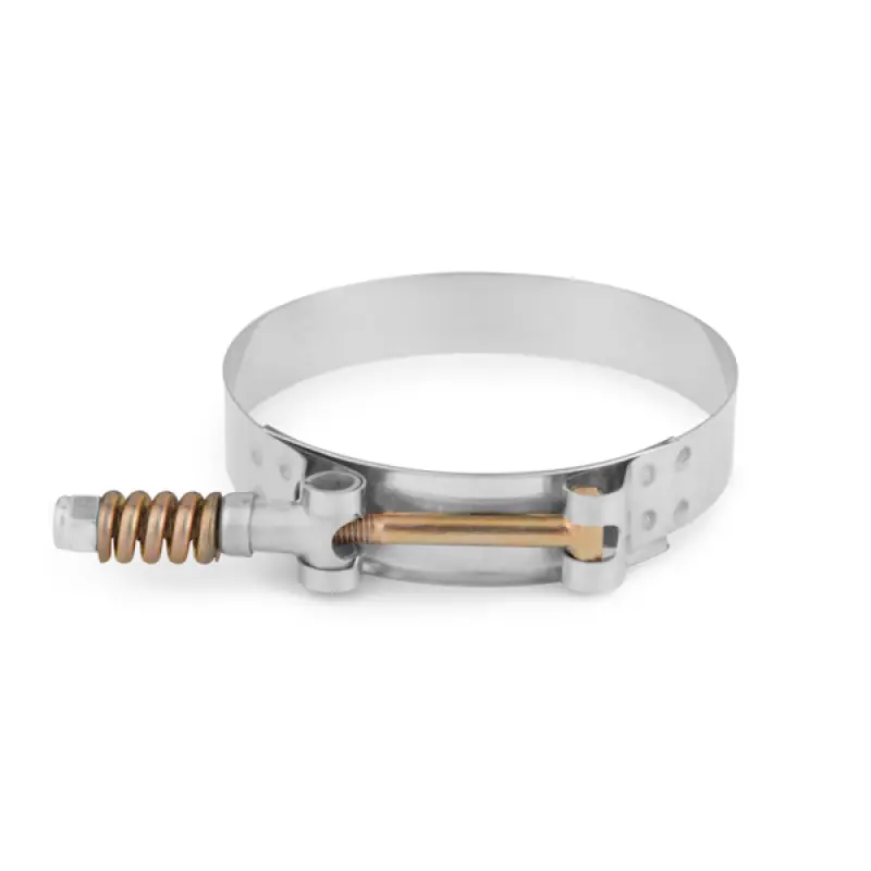 Mishimoto Stainless Steel Constant Tension T-Bolt Clamp 4.09in.-4.41in. (104mm-112mm) Authentic