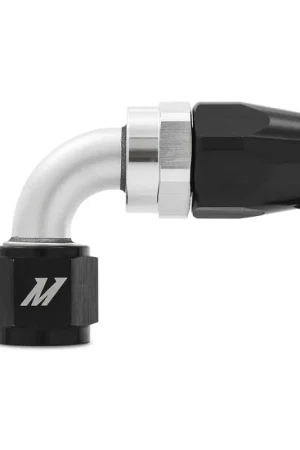 Mishimoto Aluminum -6AN 90 Degree Fitting - Black Buy Online
