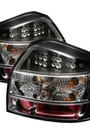 Cheap Spyder Audi A4 02-05 LED Tail Lights Black ALT-YD-AA402-LED-BK