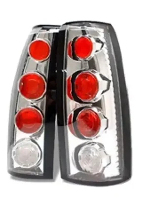 New Arrival Spyder Chevy C/K Series 1500/2500 88-98/GMC Sierra 88-98 Euro Style Tail Lights Chrm ALT-YD-CCK88-C