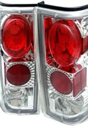 Seasonal Sale Spyder Chevy S10/S10 Blazer 82-93 Euro Style Tail Lights Chrome ALT-YD-CS1082-C
