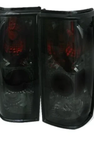 One Day Deal Spyder Chevy S10/S10 Blazer 82-93/GMC Jimmy 82-94 Euro Style Tail Lights Smoke ALT-YD-CS1082-SM