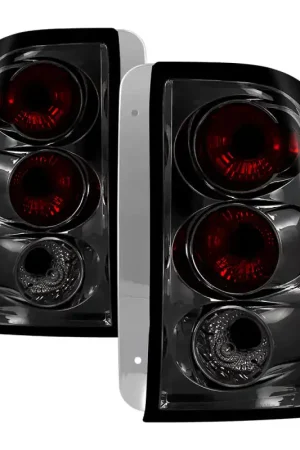 Latest Spyder Chevy TrailBlazer 02-09 Euro Style Tail Lights Smoke ALT-YD-CTB02-SM