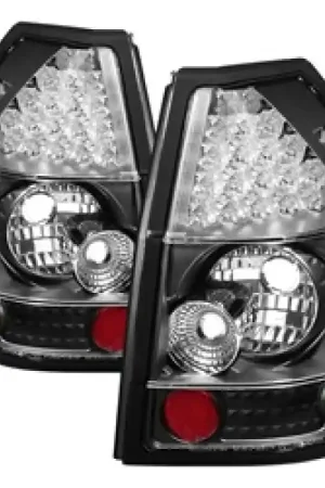 Markdown Spyder Dodge Magnum 05-08 LED Tail Lights Black ALT-YD-DMAG05-LED-BK