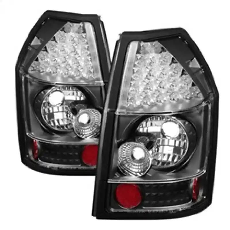 Markdown Spyder Dodge Magnum 05-08 LED Tail Lights Black ALT-YD-DMAG05-LED-BK