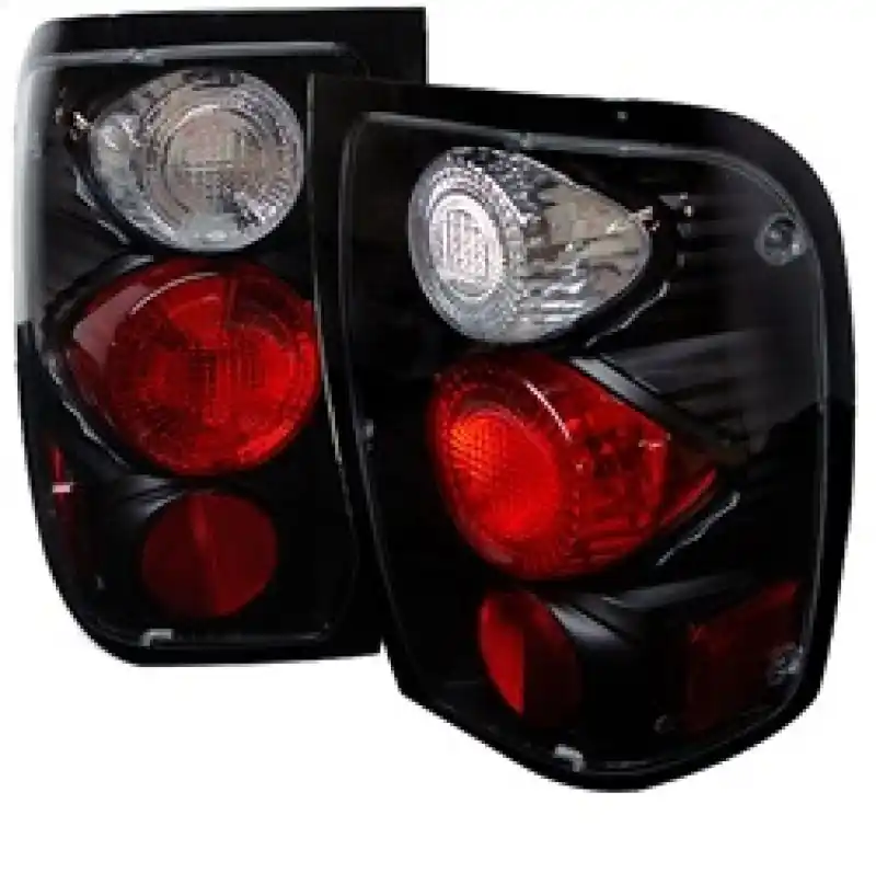 Best Price Spyder Ford Ranger 98-00 Euro Style Tail Lights Black ALT-YD-FR98-BK