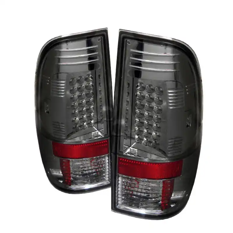 Holiday Sale Spyder Ford Super Duty 08-15 LED Tail Lights Smoke ALT-YD-FS07-LED-SM