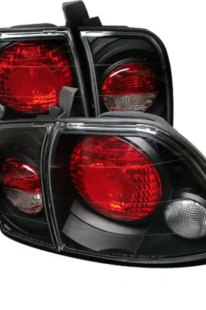 Brand New Spyder Honda Accord 96-97 Euro Style Tail Lights Black ALT-YD-HA96-BK