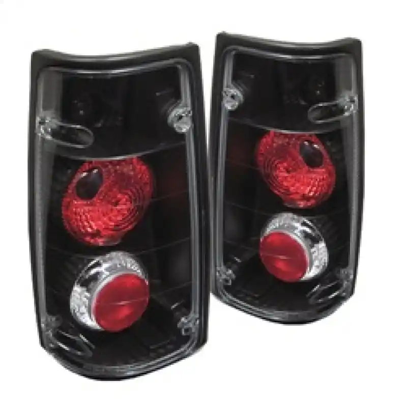 Trusted Brand Spyder Isuzu Rodeo 91-97/Isuzu Amigo 89-94 Euro Style Tail Lights Black ALT-YD-IR91-BK