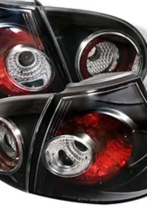 Order Now Spyder Volkswagen Golf V 06-09 Euro Style Tail Lights Black ALT-YD-VG03-BK