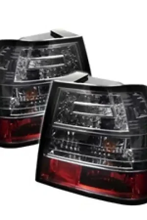 Sale Spyder Volkswagen Jetta 99-04 LED Tail Lights Smoke ALT-YD-VJ99-LED-SM