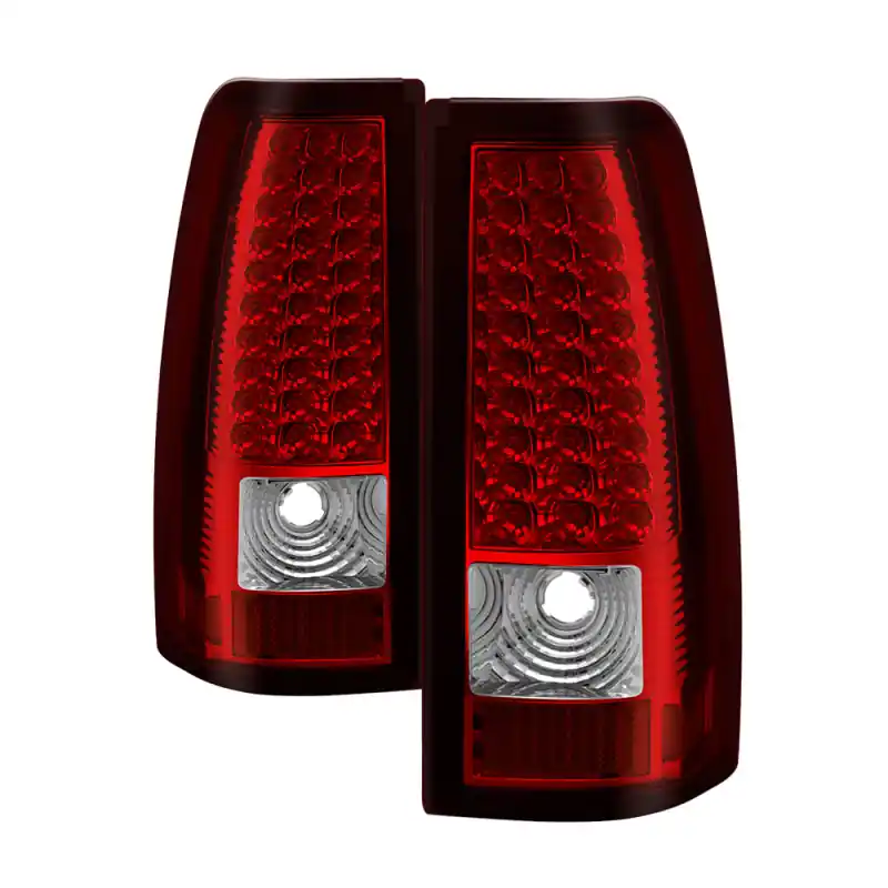 xTune Chevy Silverado 1500/2500/3500 99-02 LED Tail Lights Red Clear ALT-ON-CS99-LED-RC Limited Edition