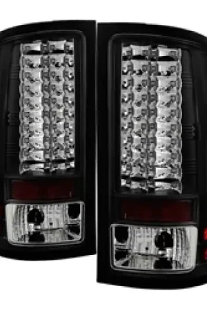 Flash Sale Spyder GMC Sierra 07-13 (Not fit 3500 Dually 4 Rear Wheels)LED Tail Lights Black ALT-YD-GS07-LED-BK