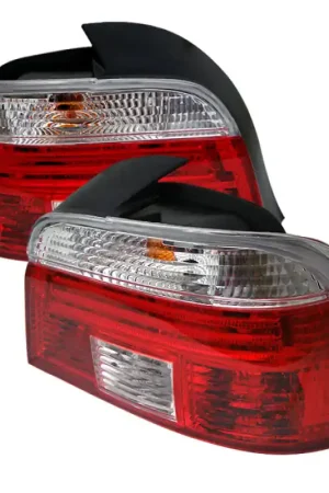 xTune BMW E39 5-Series 97-00 Tail Light Red Clear ALT-CI-BE3997-RC Viral