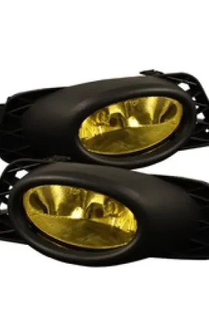 Factory Price Spyder Honda Civic 09-11 4Dr OEM Fog Lights W/Switch- Yellow FL-CL-HC09-4D-Y