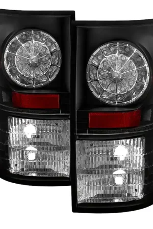 Instant Buy Spyder Toyota Tundra 07-13 LED Tail lights Black ALT-YD-TTU07-LED-BK