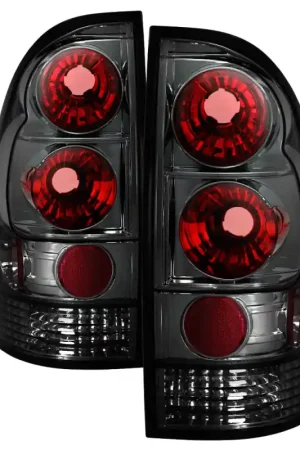 Hassle-Free Returns Spyder Toyota Tacoma 05-15 Euro Style Tail Lights Smoke ALT-YD-TT05-SM