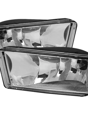 Brand New Spyder Chevy Silverado 07-13/Avalanche/Suburban OEM Fog Lights wo/switch Clear FL-CSIL07-C