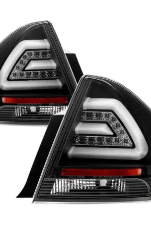 Shop Now Spyder Chevy Impala 2006-2013 LED Tail Lights Black ALT-YD-CHIP06-LED-BK