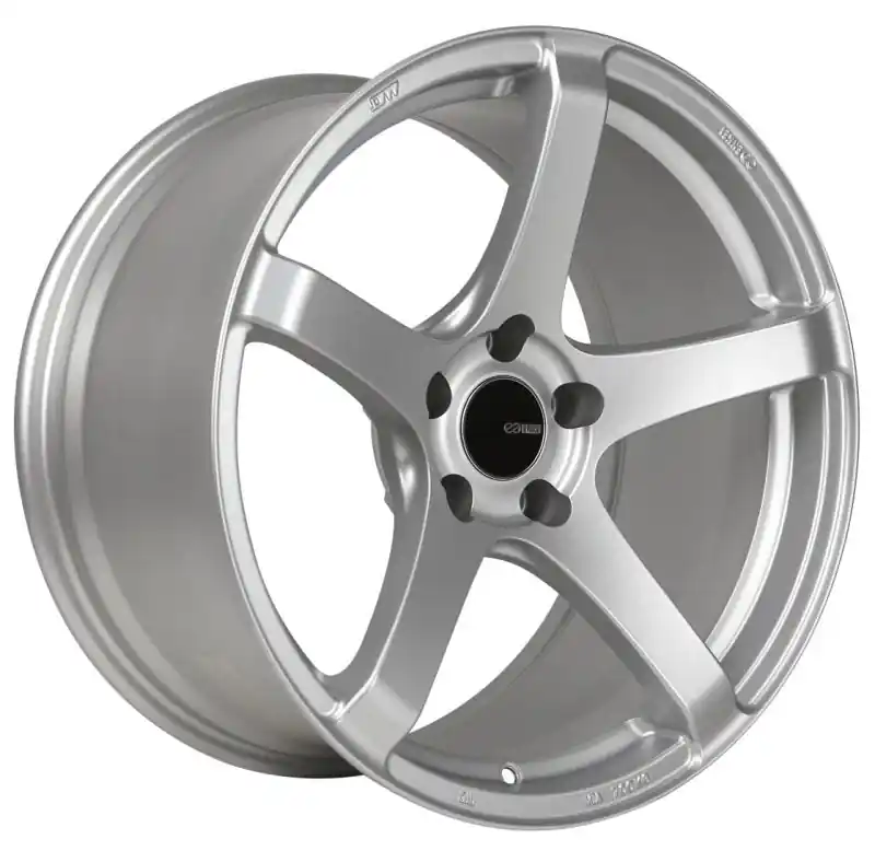 Buy Direct Enkei Kojin 18x8 40mm Offset 5x114.3 Bolt Pattern 72.6mm Bore Dia Matte Silver Wheel