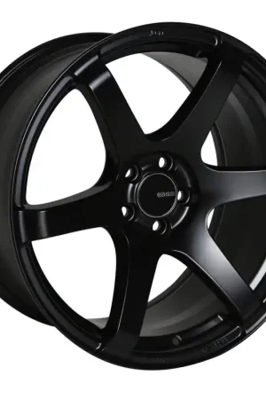 New Release Enkei T6S 18x8.5 35mm Offset 5x114.3 Bolt Pattern 72.6 Bore Matte Black Wheel