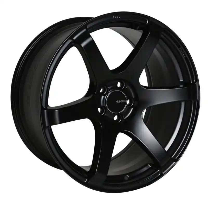 New Release Enkei T6S 18x8.5 35mm Offset 5x114.3 Bolt Pattern 72.6 Bore Matte Black Wheel