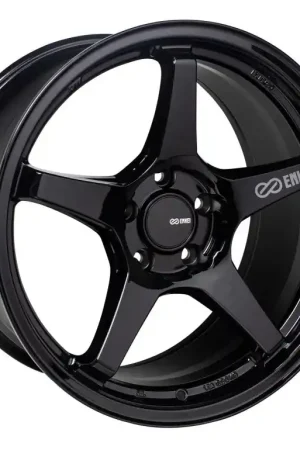 Enkei TS-5 18x8.5 5x114.3 38mm Offset 72.6mm Bore Gloss Black Fast Shipping