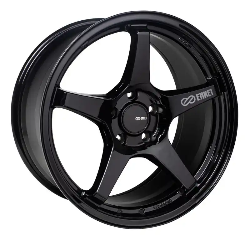 Enkei TS-5 18x8.5 5x114.3 38mm Offset 72.6mm Bore Gloss Black Fast Shipping