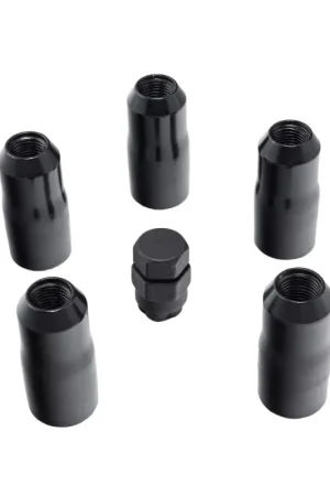 Rugged Ridge 18-20 Jeep Wrangler JL/JLU Black M14-1.5 Wheel Lock Nut Set w/Key Popular