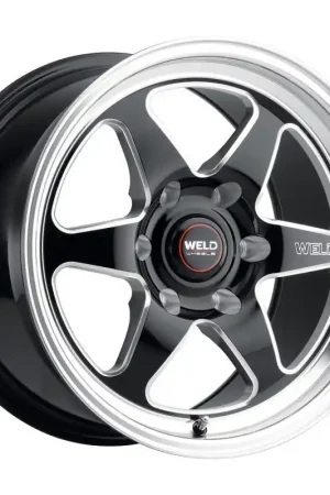 Top Rated Weld S156 17x10 Ventura 6 Drag 6x135 ET42 BS7.25 Gloss BLK MIL DIA 87.1