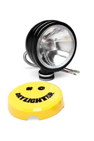KC HiLiTES Daylighter 6in. Halogen Light 100w Spread Beam (Single) - Black SS Mega Sale