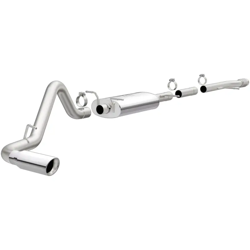 Worldwide Shipping Magnaflow 14 Chevy Silverado V8 5.3L CC/EC Cab Single P/S Rear Exit Stainless Cat Back Perf Exhaust
